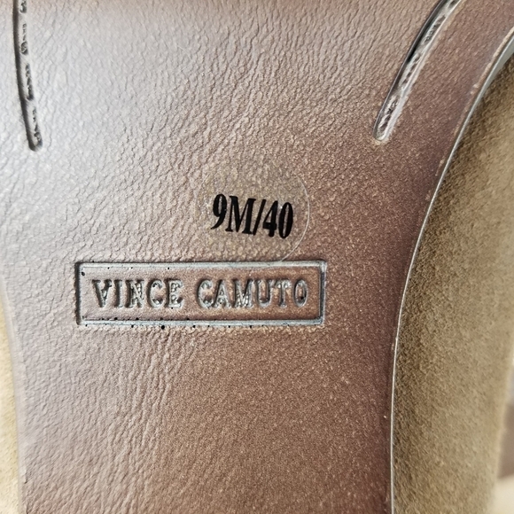 Vince Camuto FRETZIA Perforated Suede/Leather Western Ankle Boots Booties 9M NEW - Picture 11 of 12